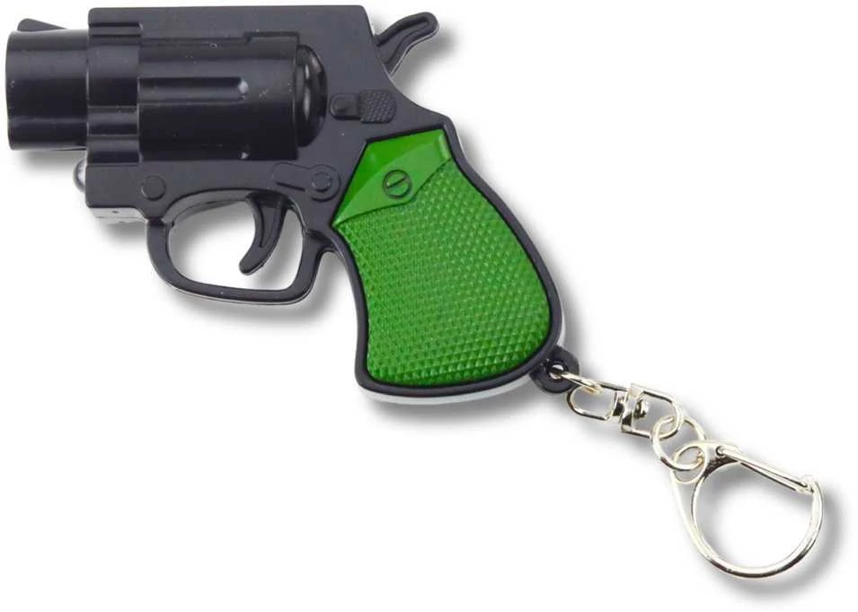 Mini pistoletas revolveris su šviesos efektais, 6.5 cm (1 vnt.)