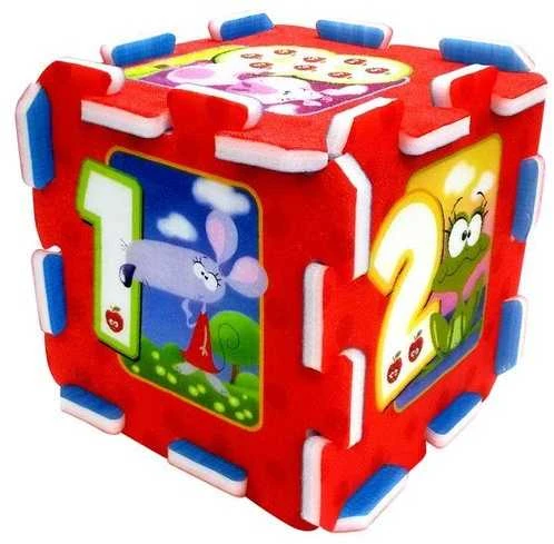 Minkštas kilimėlis - dėlionė Gyvūnai ir skaičiai, 9 d.