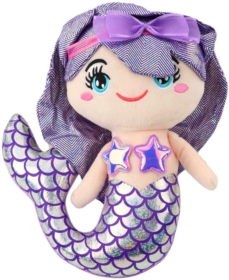 Minkštas žaislas Undinėlė, 25 cm, violetinė
