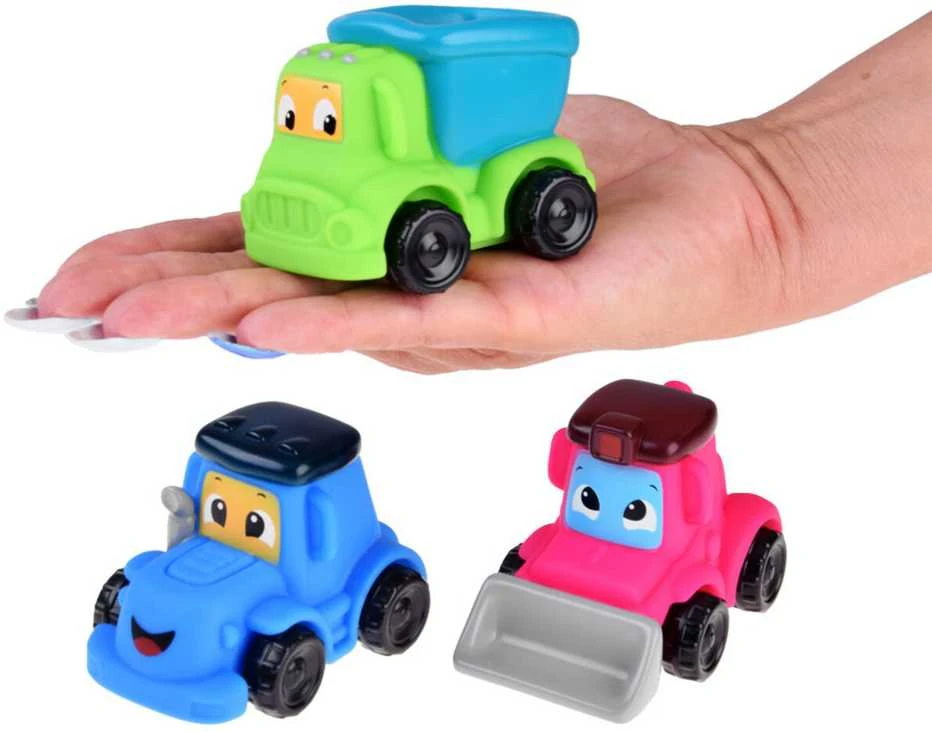 Minkštų automobilių rinkinys, 3 vnt.