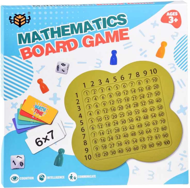 Mokomasis matematinis žaidimas Daugybos lentelė
