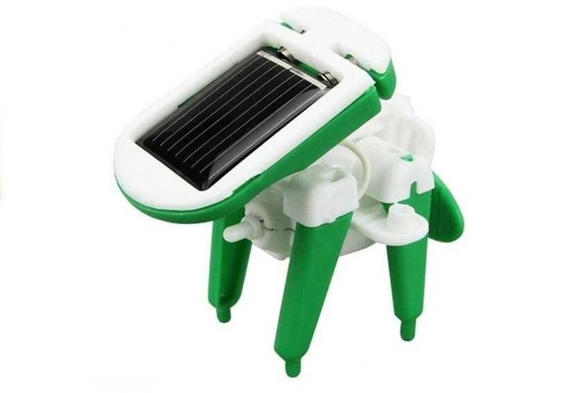 Mokomasis saulės roboto rinkinys, 6in1