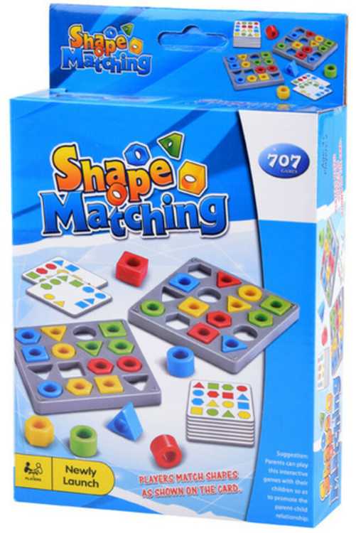 Mokomasis žaidimas Match the shapes