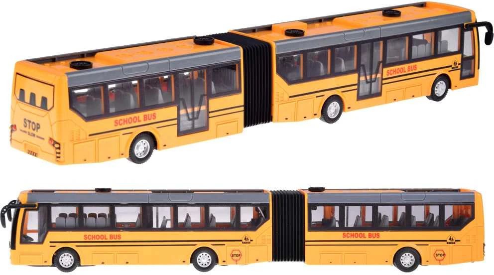 Mokyklinis autobusas su nuotolinio valdymo pultu