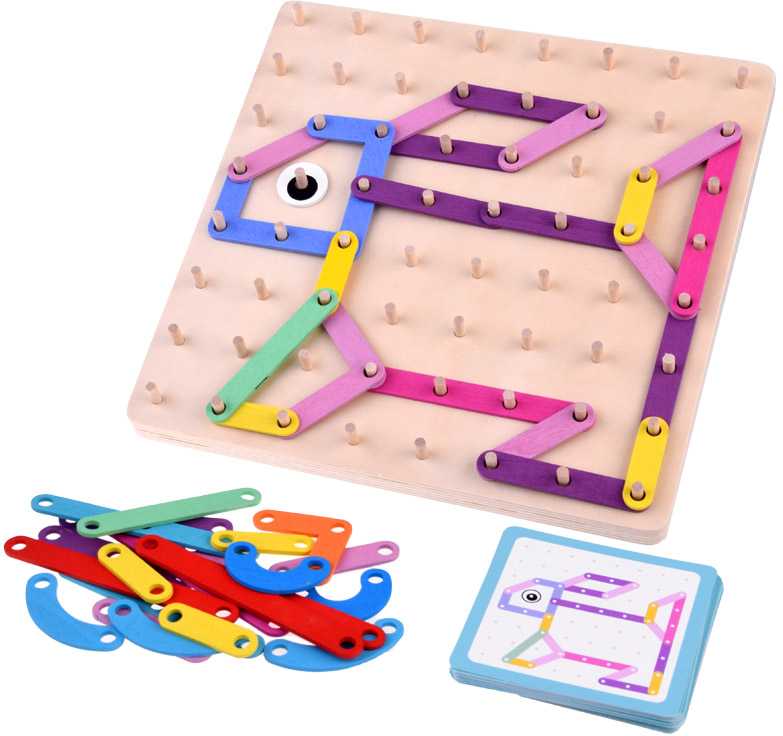 Montessori dėlionė 2in1