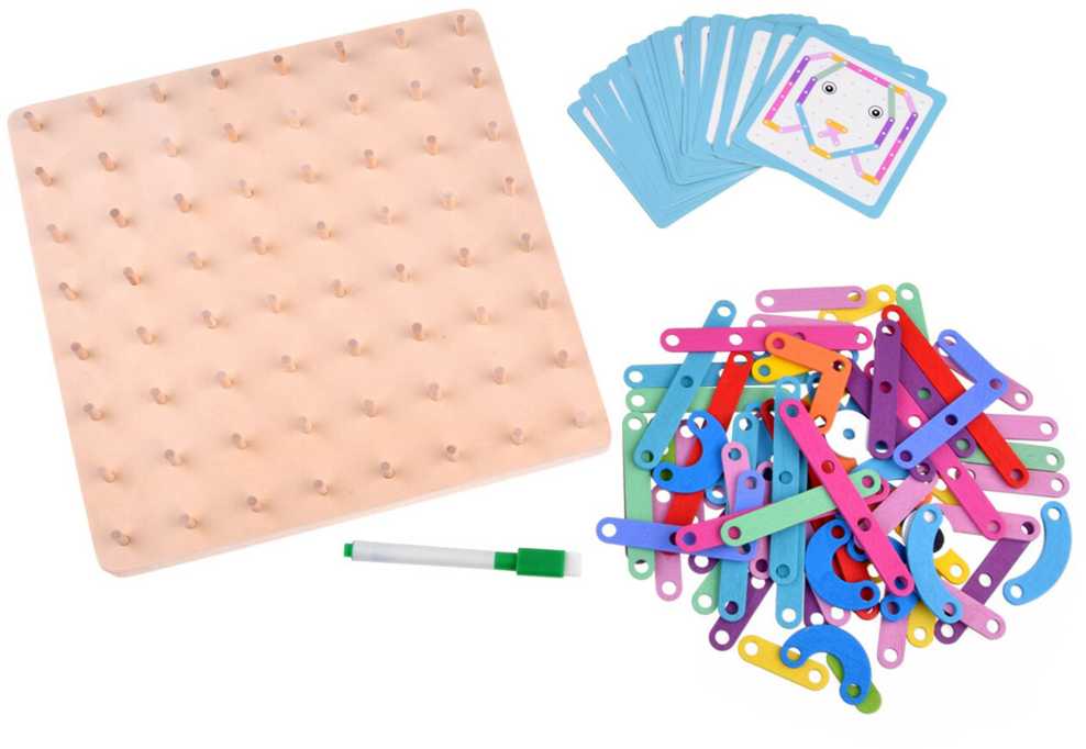 Montessori dėlionė 2in1