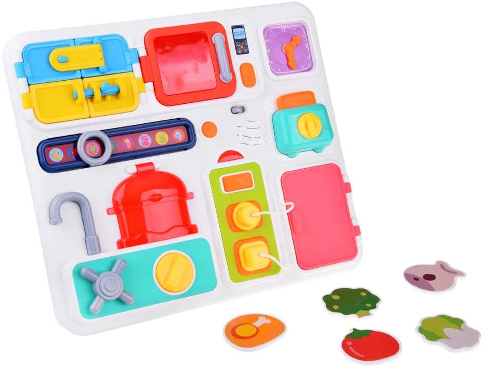 Montessori lenta Virtuvė su garsais ir šviesomis
