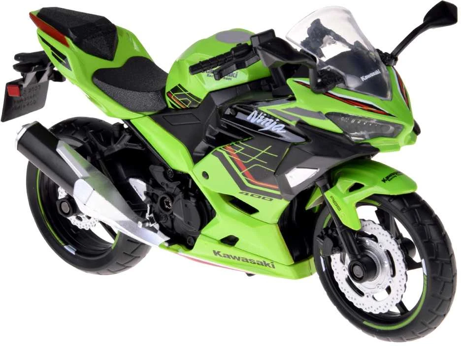 Motociklo modelis Kawasaki Ninja 400 2023, 1:12