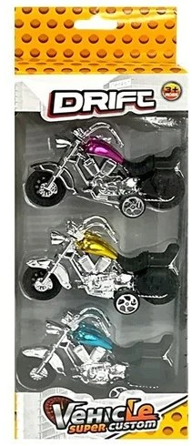 Motociklų rinkinys vaikams, 3 vnt.