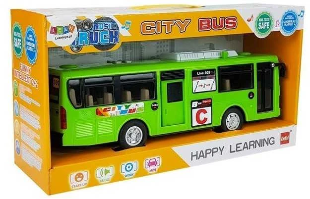 Muzikinis autobusas su garso ir šviesos efektais