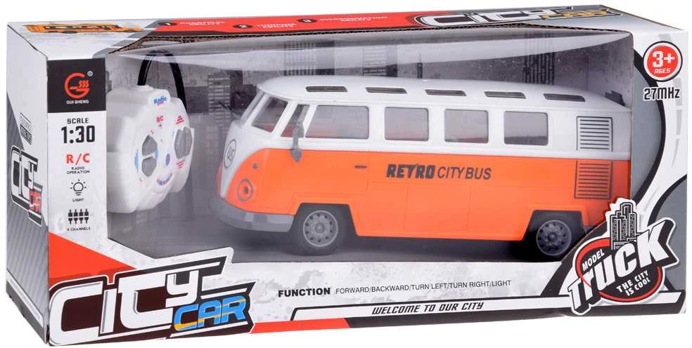 Nuotoliniu būdu valdomas autobusas "RETRO CITY BUS"