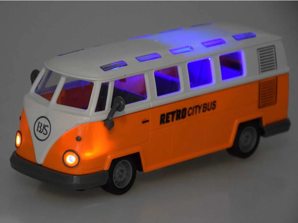 Nuotoliniu būdu valdomas autobusas "RETRO CITY BUS"
