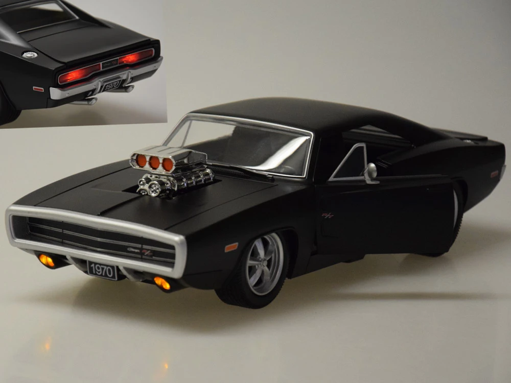 Nuotoliniu būdu valdomas automobilis Dodge Charger R/T 1970