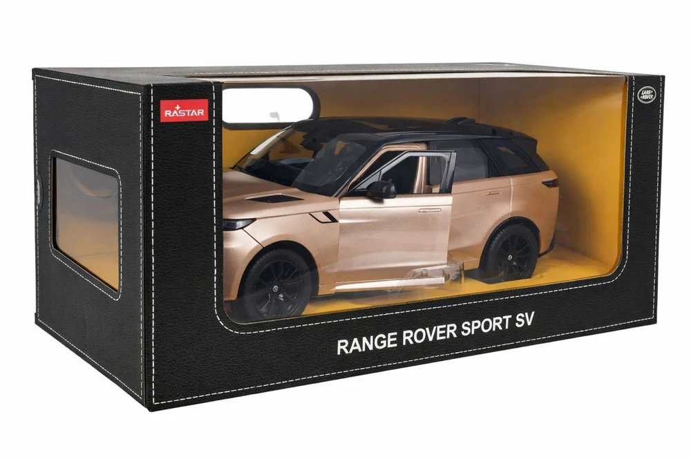 Nuotoliniu būdu valdomas automobilis Range Rover Sport SV, auksinis