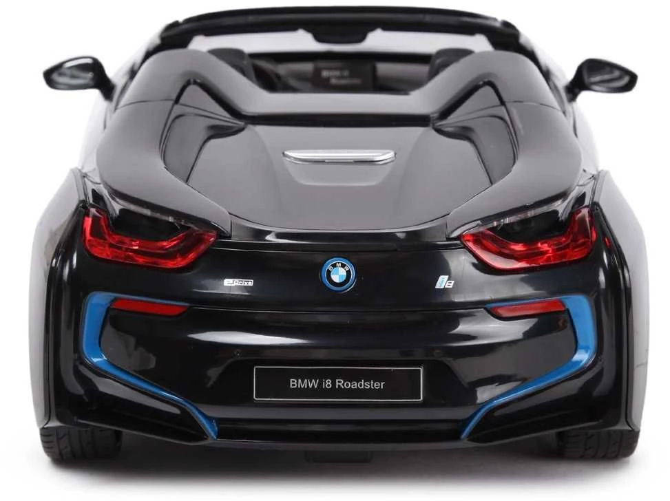 Nuotoliniu būdu valdomas BMW i8 1:12, juodas