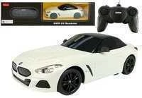 Automobilis BMW Z4 Roadster Rastar R/C su nuotolinio valdymo pultu, 1:24, baltas