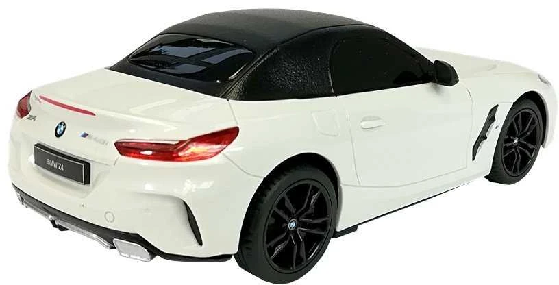 Automobilis BMW Z4 Roadster Rastar R/C su nuotolinio valdymo pultu, 1:24, baltas