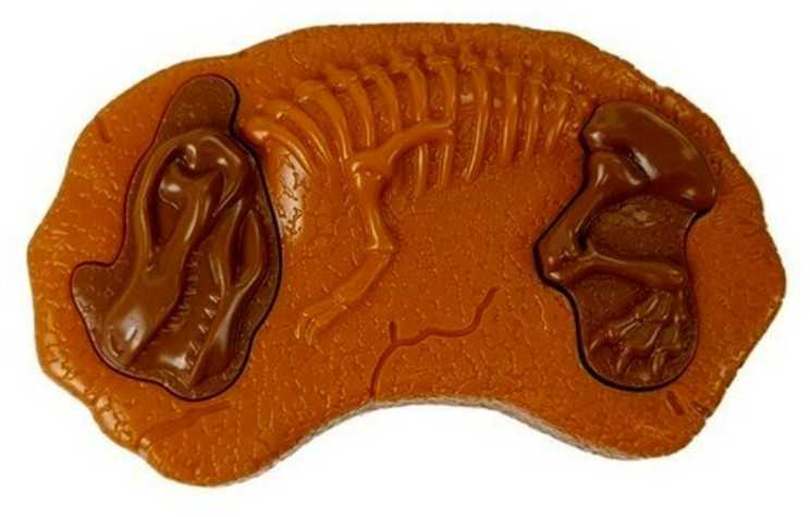 Nuotoliniu būdu valdomas dinozauras Tyranozaur, rudas, 1 vnt.