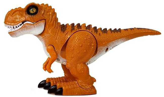 Nuotoliniu būdu valdomas dinozauras Tyranozaur, rudas, 1 vnt.