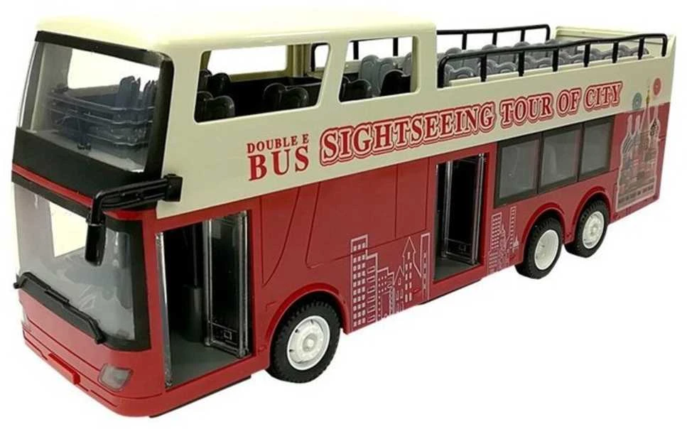 Nuotoliniu būdu valdomas dviaukštis autobusas