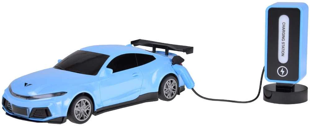 Nuotoliniu būdu valdomas elektrinis automobilis su garso ir šviesos efektais