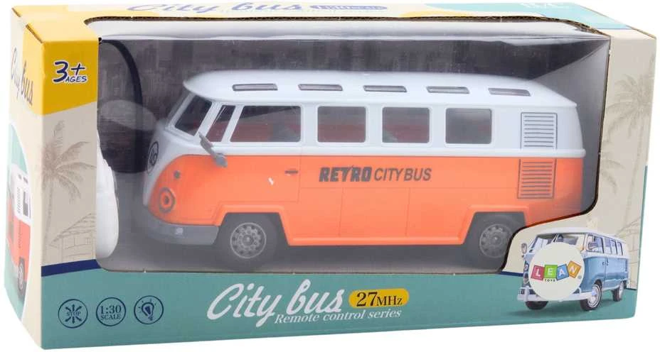 Nuotoliniu būdu valdomas retro miesto autobusas