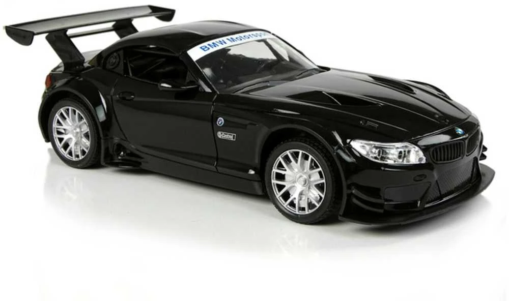 Nuotoliniu būdu valdomas sportinis automobilis BMW Z4 GT3, 2.4 G, 1:18, juodas