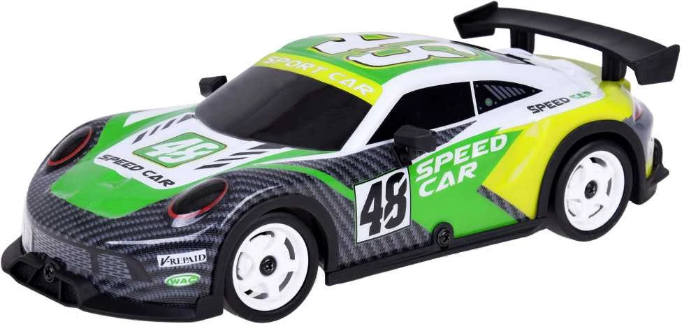 Nuotoliniu būdu valdomas sportinis automobilis „Drift Car“, žalias