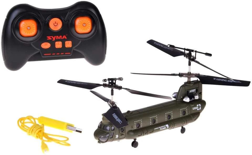 Nuotoliniu būdu valdomas sraigtasparnis "Boeing CH-47 Chinook"