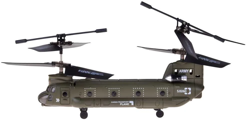 Nuotoliniu būdu valdomas sraigtasparnis "Boeing CH-47 Chinook"
