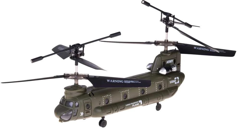 Nuotoliniu būdu valdomas sraigtasparnis "Boeing CH-47 Chinook"