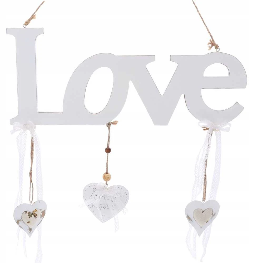 Pakabinama dekoracija Love, 40 cm