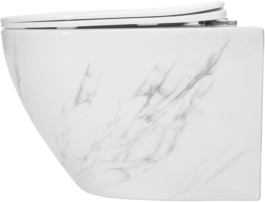 Pakabinamas klozetas Rea Carlos Nature Marble