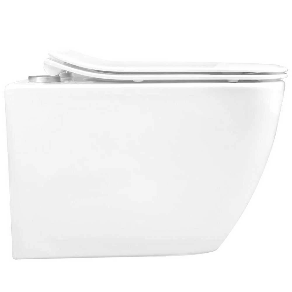 Pakabinamas klozetas REA Martin Slim Rimless Duroplast
