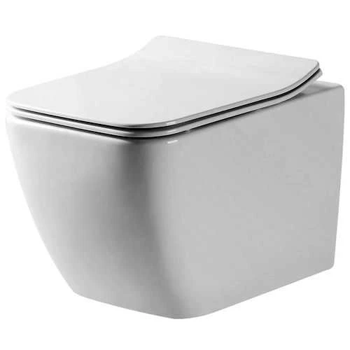 Pakabinamas klozetas REA Martin Slim Rimless Duroplast