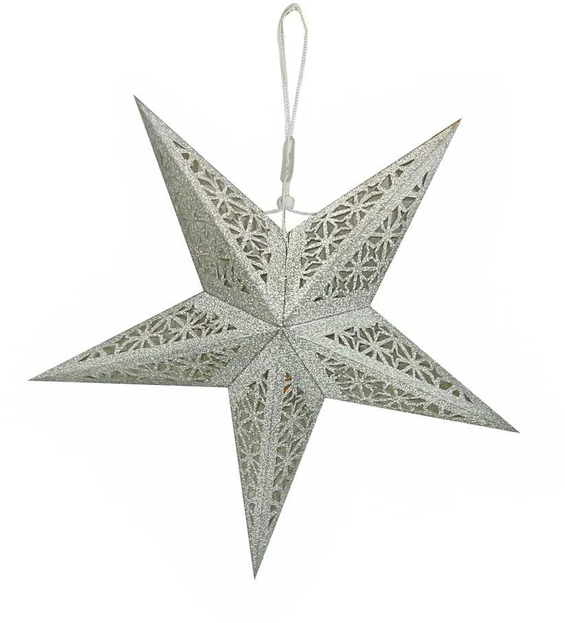 Pakabinamas šviestuvas-dekoracija Žvaigždė, 45 cm