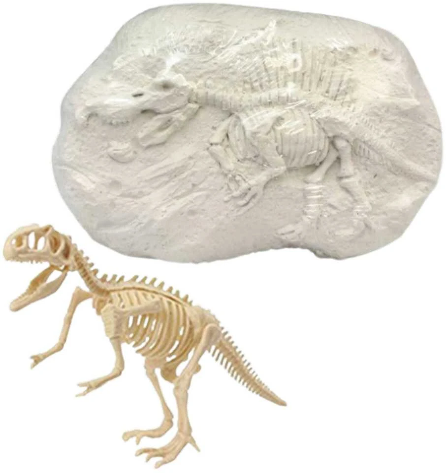 Paleontologo kasinėjimų rinkinys "Dinozauro skeletas" vaikams