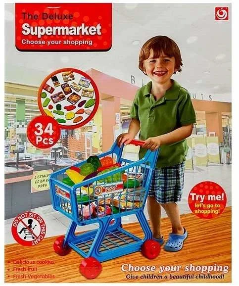 Parduotuvės vežimėlis su priedais, 34 d.