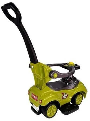 Paspiriama mašinėlė-stumdukas Mega Car 3in1, geltona