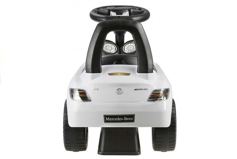 Paspiriamas automobilis Mercedes-Benz SLS AMG, baltas
