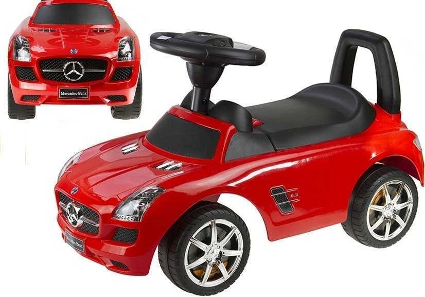 Paspiriamas automobilis Mercedes-Benz SLS AMG, raudonas