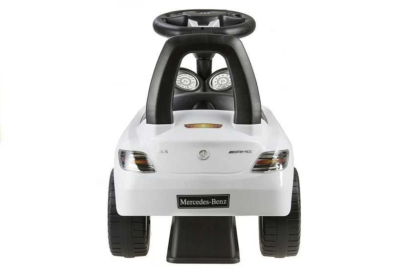 Paspiriamas automobilis Mercedes-Benz SLS AMG, baltas