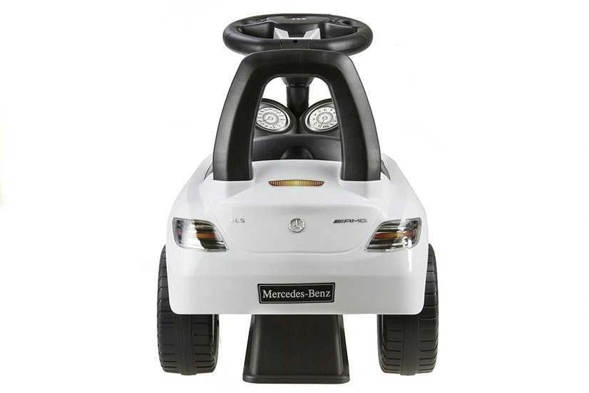 Paspiriamas automobilis Mercedes-Benz SLS AMG, baltas
