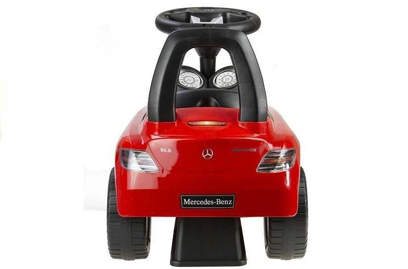 Paspiriamas automobilis Mercedes-Benz SLS AMG, raudonas