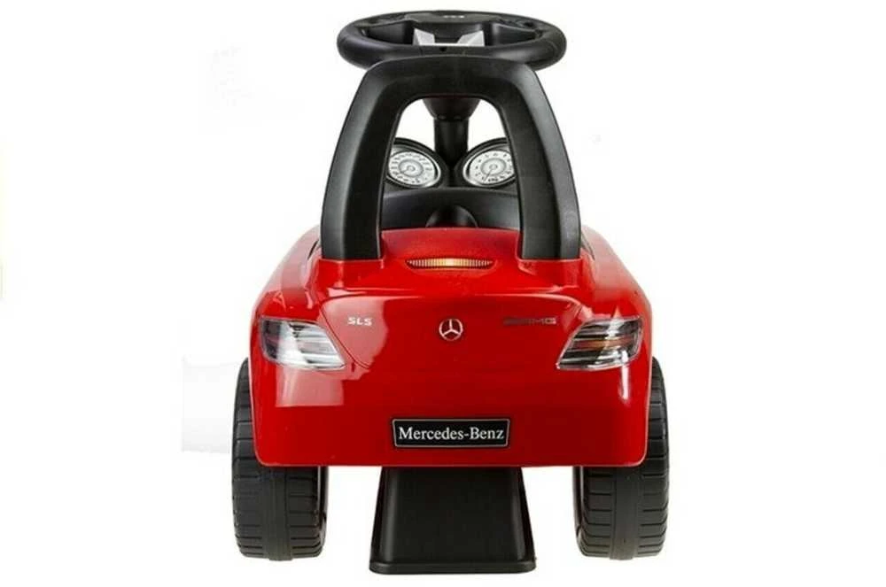 Paspiriamas automobilis Mercedes-Benz SLS AMG, raudonas