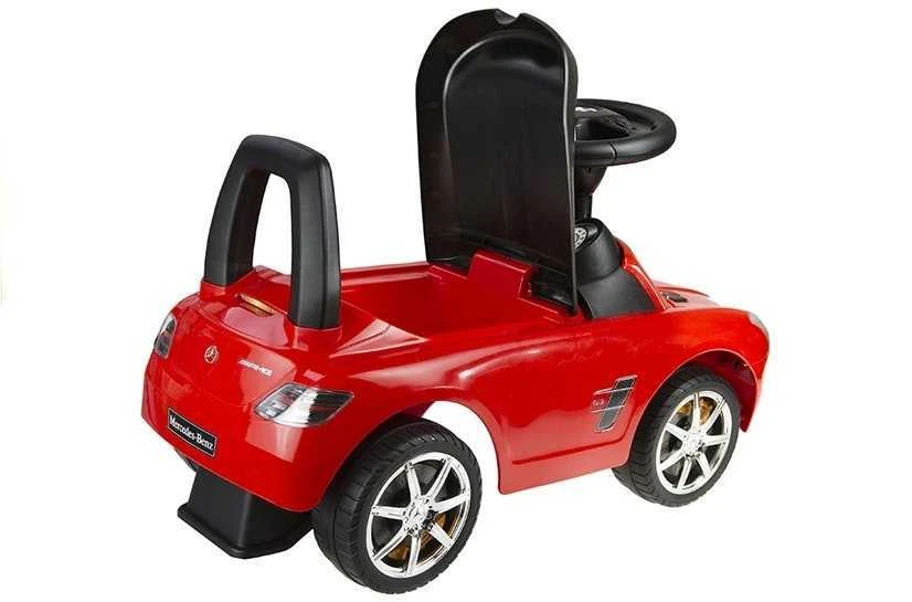 Paspiriamas automobilis Mercedes-Benz SLS AMG, raudonas