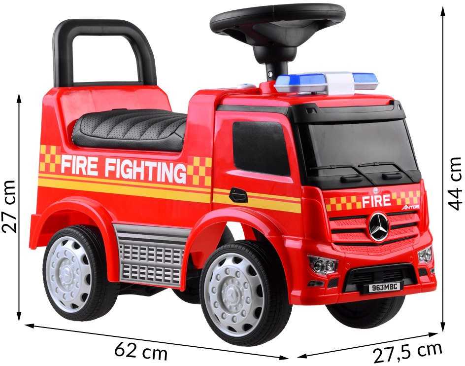 Paspiriamas automobilis Mercedes FIRE FIGHTING