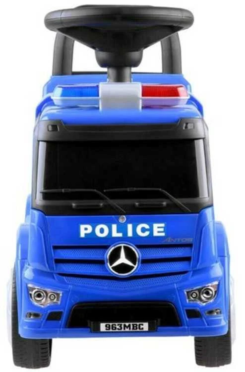Paspiriamas automobilis Mercedes POLICE, mėlynas