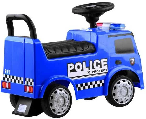Paspiriamas automobilis Mercedes POLICE, mėlynas