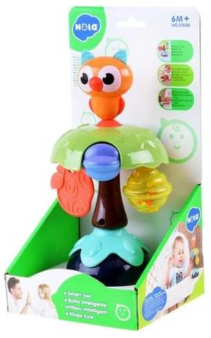 Pastatomas barškutis Hola, Pelėda